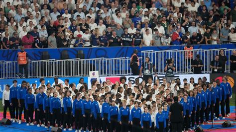Chorus of disapproval: National anthems sung by schoolkids at Rugby World Cup out of tune with teams